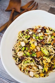 Ramen Noodle Salad with 5 Asian Variations | Our Table 4 2