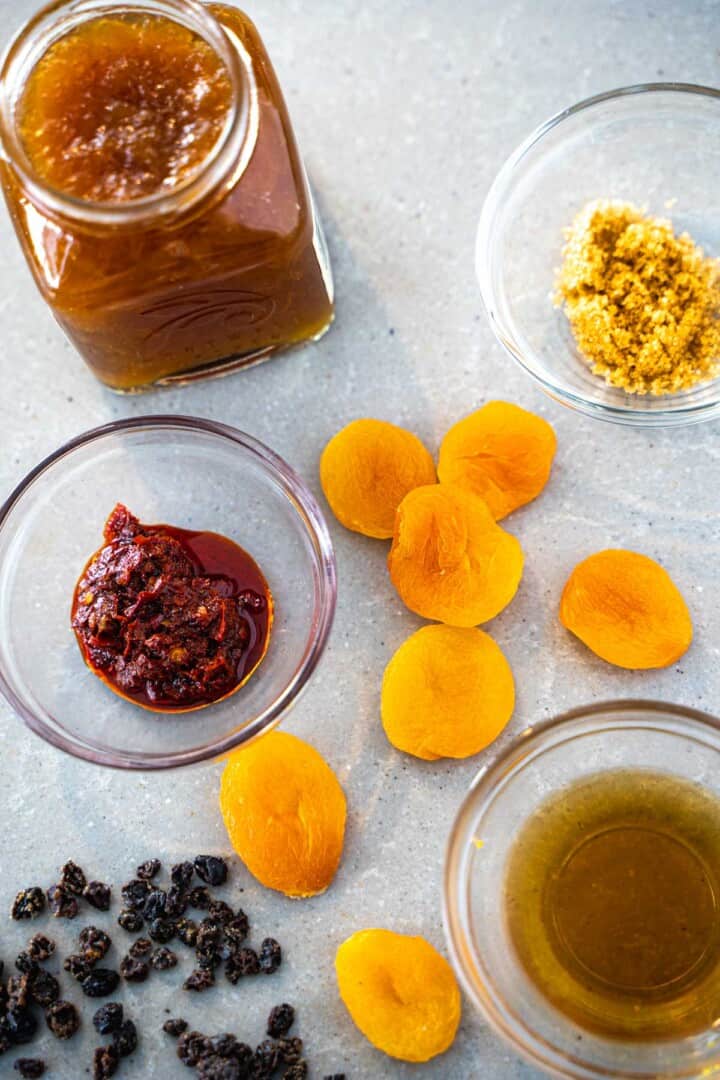 Onepot Glazed Apricot Harissa Chicken Breast and Pearl Couscous Recipe